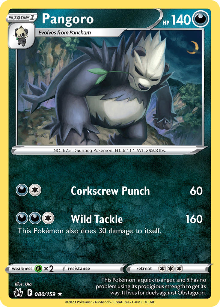 Pangoro - 080/159 - Scroll and Circuit Games